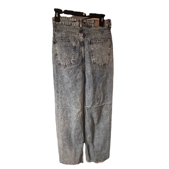 Fame Istanbul Jeans Size 30 Button Closure Wide Bottoms - Picture 4 of 7